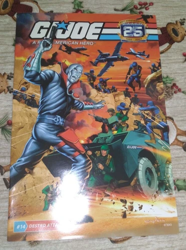 G.I. Joe A Real American Hero #14 Reprint Comic from 2 Figure Pack GI JOE 25Th