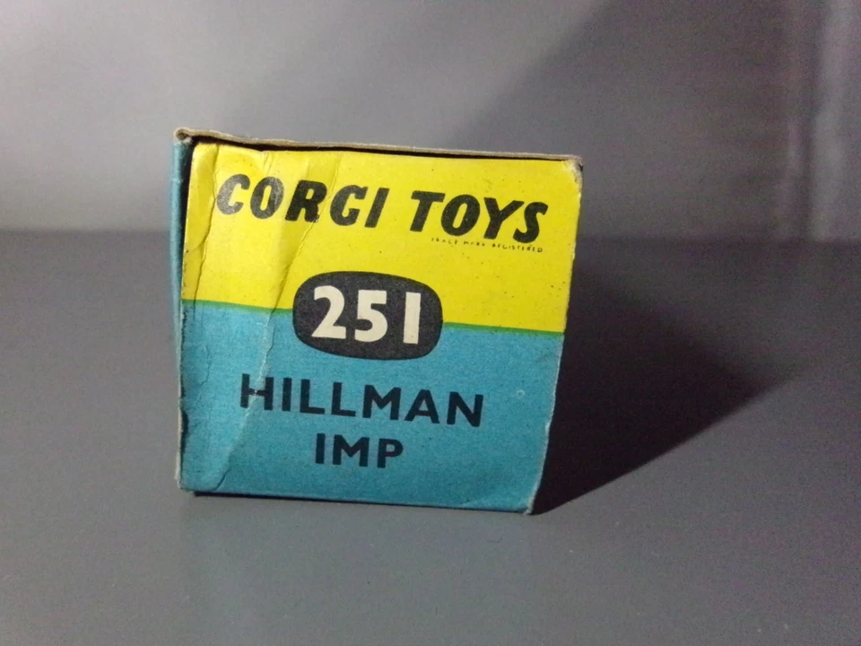CORGI TOYS.  Hillman. Imp  scala 1/43 made in England EMPTY BOX - Immagine 3 di 3