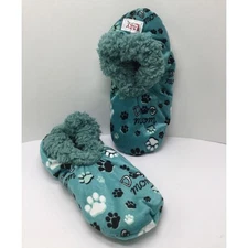 Lazy One Dog Mom Non Slip Fuzzy Socks Slippers Womens OSFA 