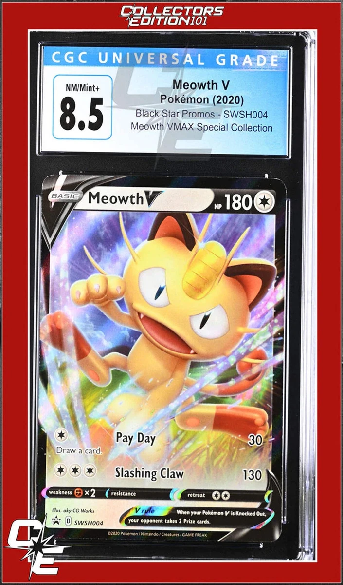 Meowth V Pokémon TCG Cards for sale | eBay