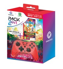 Oniverse Astralite Red Wireless Bluetooth Controller & Marsupilami Hoobadventure