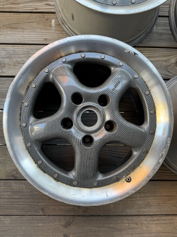 Set of (4) 2 Piece 17x8 BBS MODA M2 5X120 Wheels Rims ET12 ET 12 - Image 4 of 4