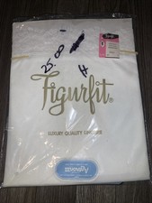 VINTAGE FIGURFIT NYLON 32 LONG HALF SLIP Small NOS Antron3