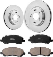 Ricambio Rotori Freno Anteriori e Pastiglie Ceramiche Elemento Honda Accord 2003-2017