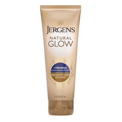 Jergens Natural Glow +FIRMING Daily Moisturizer 221 ml (1er Pack), ohne Farbe 