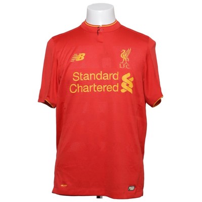 New Balance, Fußball Trikot, Größe: M, Rot, Polyester, Einfarbig, Herren #Jph