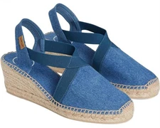 Toni Pons Women Ter Wedge Sandal Size 38