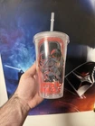 Star Wars Darth Vader Funko Plastic Glass with Lid and Straw, Smuggler's Bounty