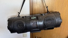 🟢 JVC RV-NB52B - GHETTOBLASTER. CD/FM/iPod/AUX Funktioniert 🟢