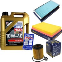 Inspektionskit Filter Liqui Moly ÖL 5L 10W-40 FüR Opel Corsa C F08 F68 1.7 Dti