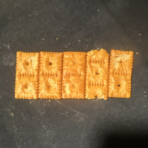 Cracker & Crispbread Crackers, Rectangular Snack Crackers Lot of 5 Pieces