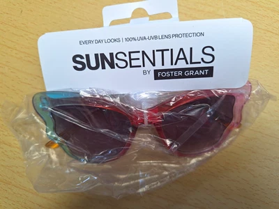 Foster Grant Sentials Childrens Oversized Square Sunglasses Multicolour Purple - Image 1 of 2