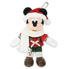 Tokyo Disney Resort Mickey & Friends Mickey plush badge Christmas 2025【US STOCK】