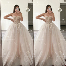 2026 Newest Wedding Dresses Beach Boho Blush Pink Off Shoulder Bridal Gowns