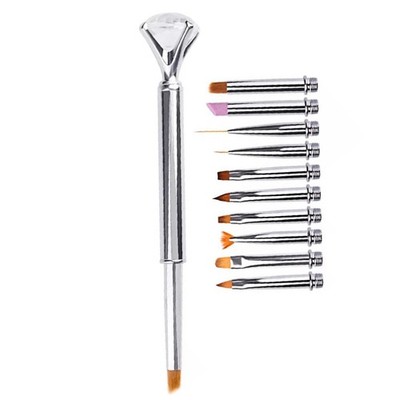 10 Pcs Nail Dotting Pen Multifunctional Painting Polish Pens for Art