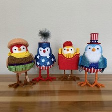 2026 Target Featherly Friends Summer Birds Fourth Of July 4th Patriotic Set Of 4