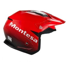 Casco Moto Trial/Enduro/Stradale  con Bluetooth Zone5 Montesa Classical Hebo