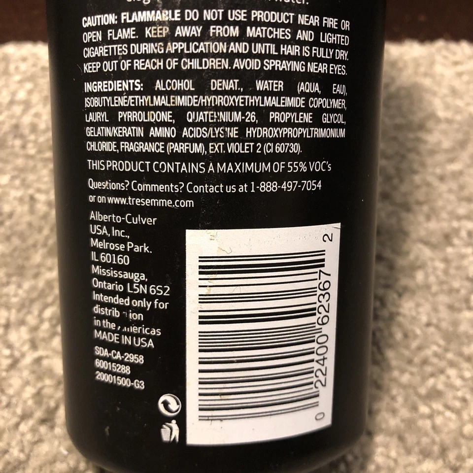 TRESemme Impecable Rizos Bloqueo de Rizos Spray de Peinado, Define y Sostiene, 10oz Foto 4 de 4