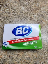 BC Pain Relief Powder, Arthritis Pain, 50 ct (Pack of 1) 50 Count 