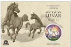 2026 Australia Lunar Horse Colorized Melbourne ANDA 1 oz Silver in CARD SHIP NOW