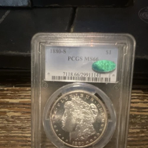 1880 San Francisco Morgan Dollar MS66 PCGS CAC Certified Silver $1 Coin