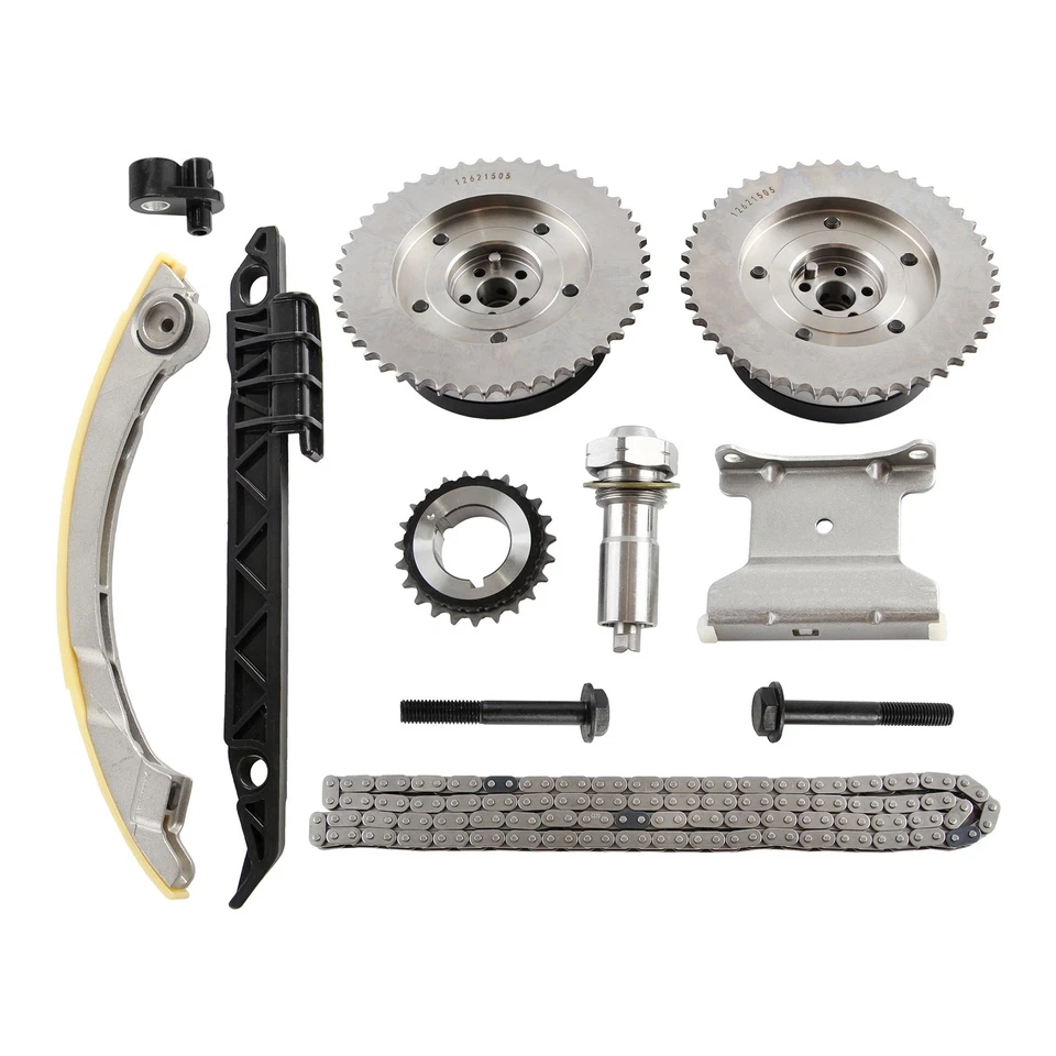 Timing Chain Kit & VVT Gears for 2.4 Chevy Equinox GMC Terrain Buick Regal 09-17 - Image 3 of 4