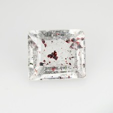 3.25 Ct Perfect Rectangle 10.1 x 8.7 MM 100% Natural Brazil STRAWBERRY QUARTZ !!
