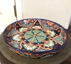 7- Piece Talavera Mexican Pottery Divided Serving Platter ,Cobalt Blue/Lead Free — photo 4