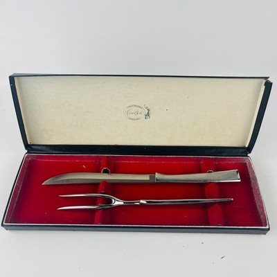 Carvel Hall Great Blades Vintage Carving Knife and Fork Set
