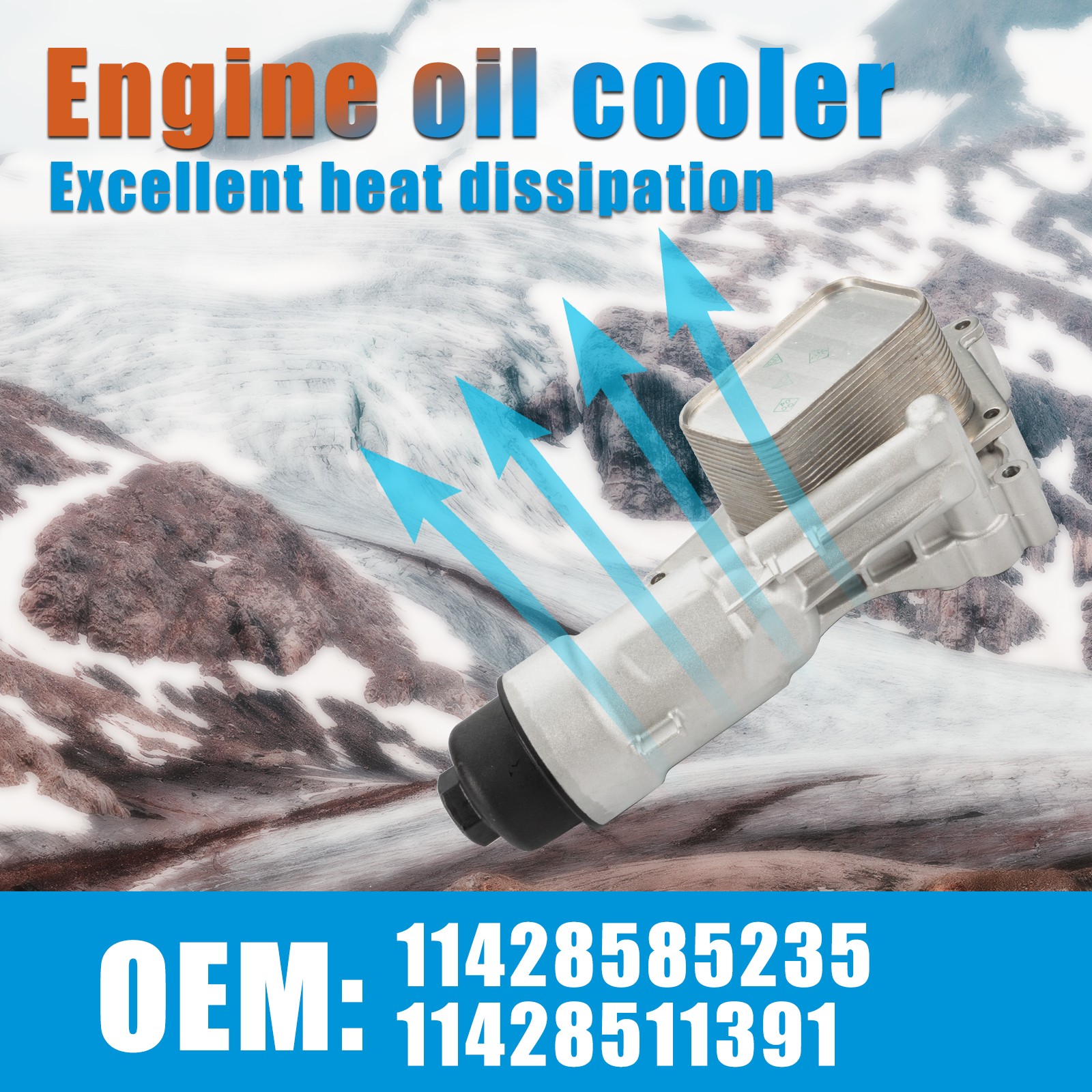 BMW i8 Oil filter housing