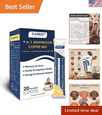 Immune Support Mushroom Coffee Powder with Re...