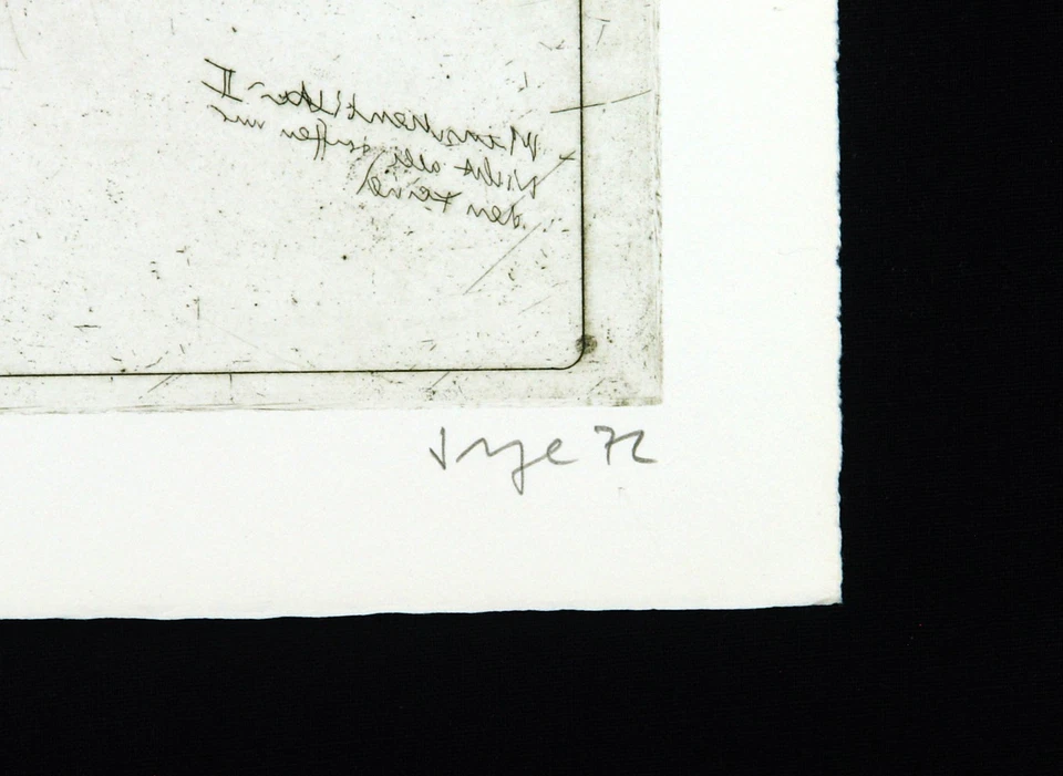 "Nicht alle treffen nur den Feind", 1972. Peter SORGE (1937-2000 D) handsigniert - Bild 3 von 3