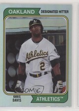 2020 Topps Archives 1974 Topps Silver Foil Khris Davis #169 0q0