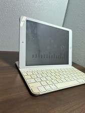 Apple iPad Air 16GB A1475 Wi-Fi  4G Unlocked 9.7" White Batt. 100 Read