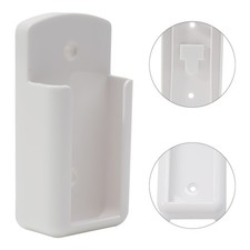 Brand New Wall Mounted Holder Storage Shelf Wall-Mounted White 1pcs ABS