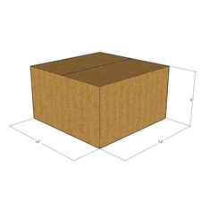 14x14x8 New Corrugated Boxes for Moving or Shipping Needs 32 ECT