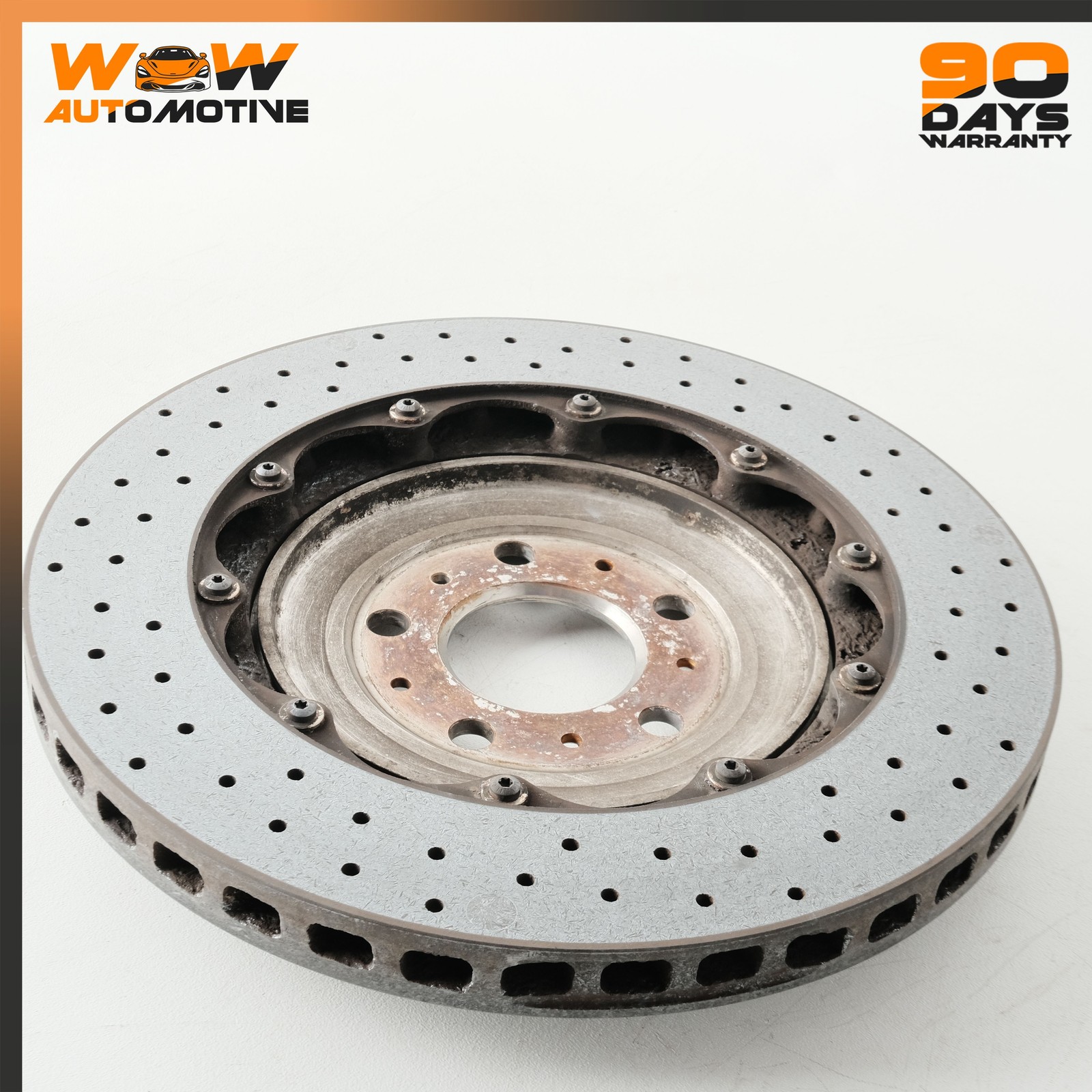 10-17 BENTLEY CONTINENTAL SUPERSPORTS REAR RIGHT LEFT BRAKE CALIPER DISK OEM