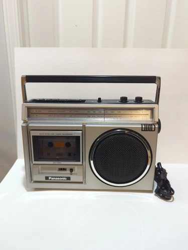 Panasonic RX-1460 Boom Box Radio Cassette, tape Player.  Tested, with power cord