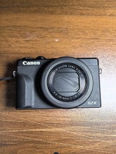 Canon G7X Mark II Large Aperture Selfie Camera 4.2x Zoom Fully Tested