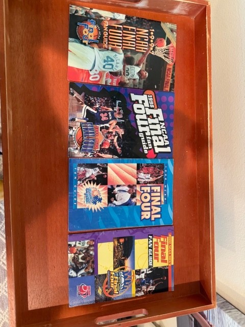 Final Four Fan Guides 1997,1998,1999(Bill Bradley and Norman Schwarzkopf ),2000