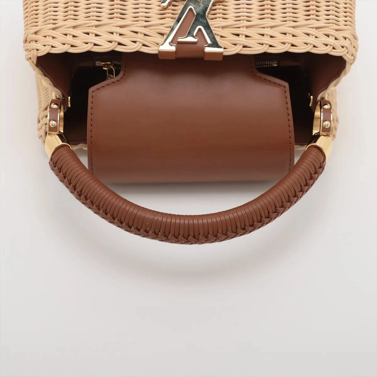 LOUIS VUITTON（LV） Cappuccini Louis Vuitton LV Logo BB M22173 Marrone C'è stata una risposta RFID