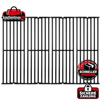 Grillrost Gusseisen 44x16cm Ersatzteile für Broilking Napoleon 4 Stück