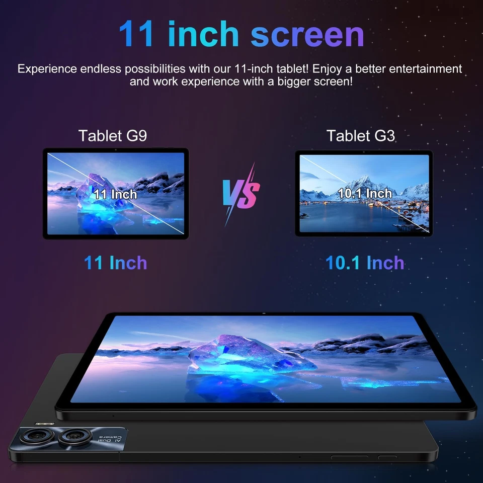 2025 2K Tablet 11 Inch Android 13 | Octa-Cores | 16GB RAM+256GB ROM | 2K Disp... - Image 4 of 4