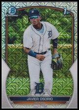 2023 Bowman #BCP-4 Javier Osorio Chrome Prospects Mojo Refractor