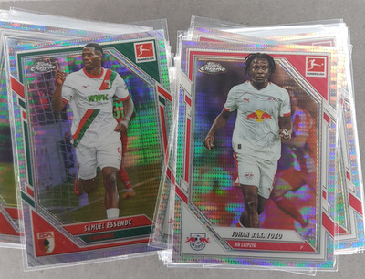 2025-26 Topps Chrome Bundesliga Base and RC Pulsar Refractor Auswahl / Choose