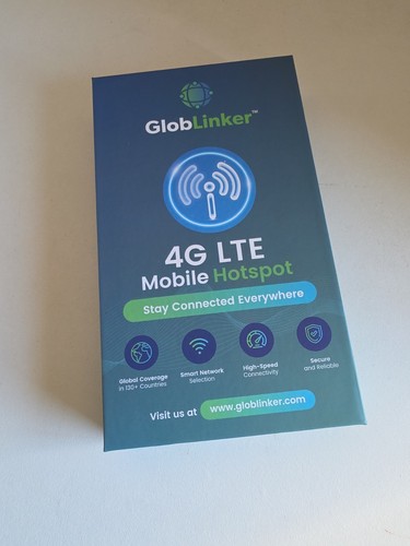 GlobLinker GEN Cloud Portable Wi-Fi Router 4G LTE Mobile Hotspot- NEW
