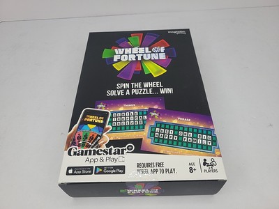 Imagination Gaming Wheel of Fortune App Play Card Game 3-4 Players Ages 8+ NEW