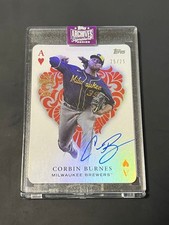 Corbin Burnes 2025 Topps Archives Signature Series Autograph 25 limited edition