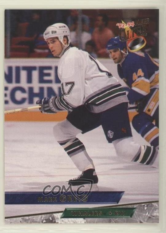 1993-94 Fleer Ultra Mark Greig #334 0a4