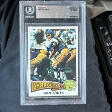 1975 Topps Football Card Dan Fouts RC San Diego Chargers #367 EX-MT